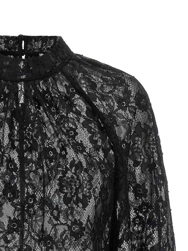 The Best Shops Self Portrait: Blusen - Bluse - Schwarz