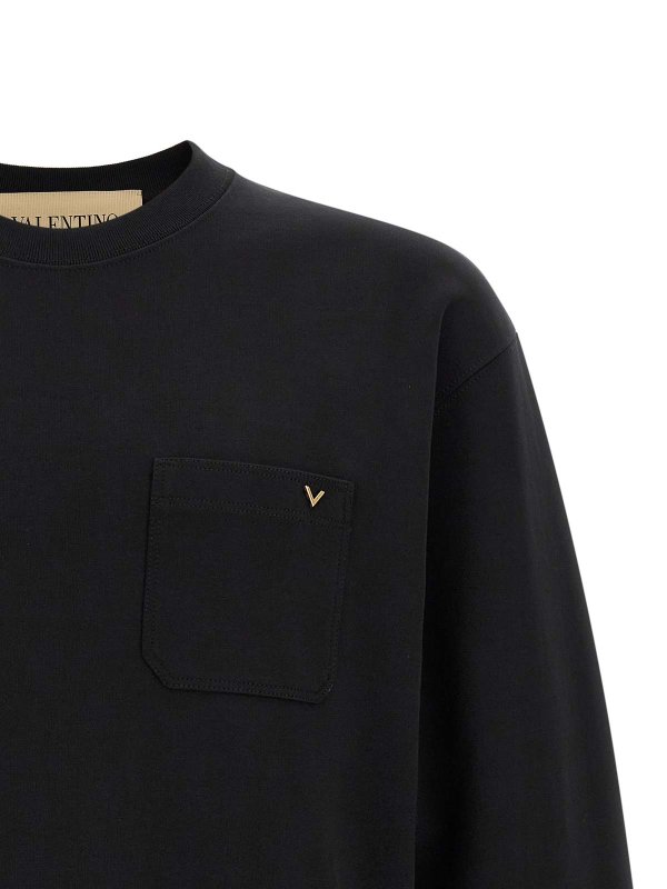 The Best Shops VALENTINO GARAVANI: スウェット＆セーター - スウェットシャツ/セーター - 黒