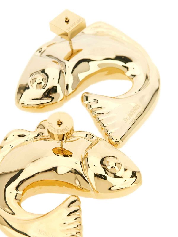 The Best Shops JACQUEMUS: Pendientes - Pendientes - Dorado