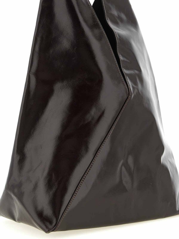 The Best Shops MM6 MAISON MARGIELA: トートバッグ - トートバッグ - ブラウン
