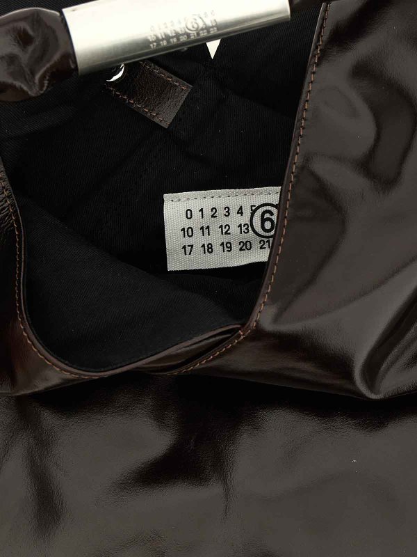 トートバッグ - ブラウン shop online: MM6 MAISON MARGIELA