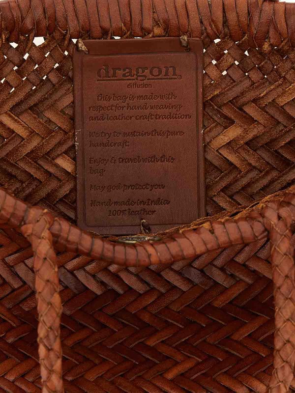Sac Cabas - Marron shop online: DRAGON DIFFUSION