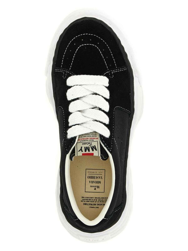 スニーカー - 黒 shop online: MAISON MIHARA YASUHIRO