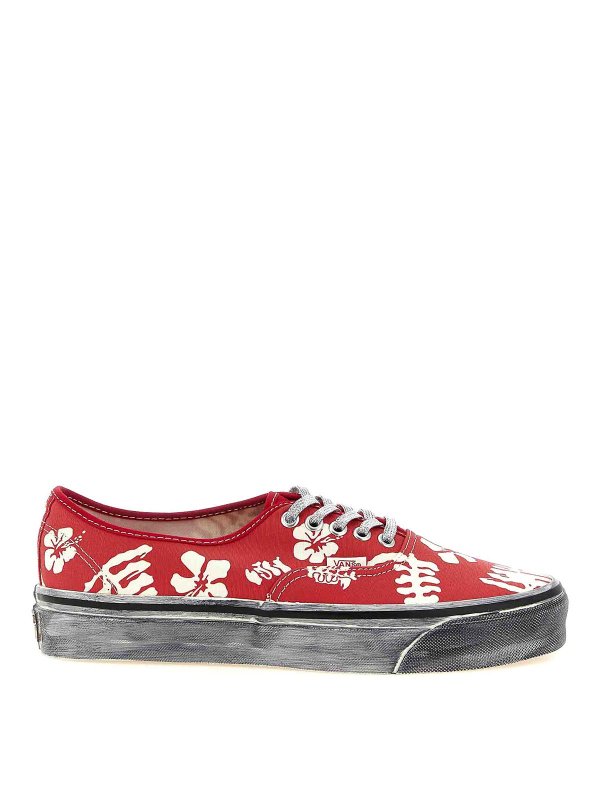VANS: Chaussures de sport - Baskets - Rouge