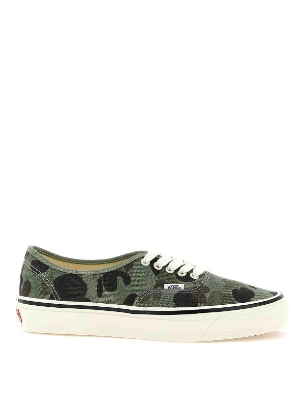 VANS: Chaussures de sport - Baskets - Vert
