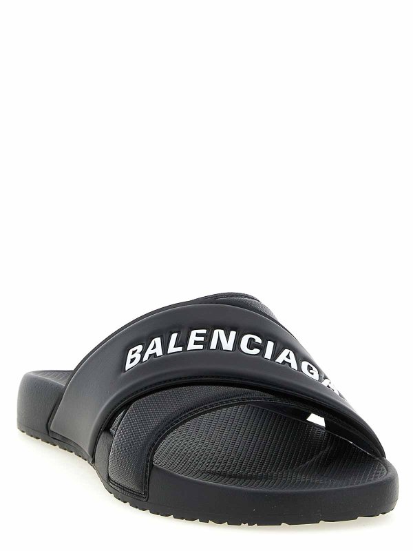 BALENCIAGA: ビーチサンダル online - ビーチサンダル - 白