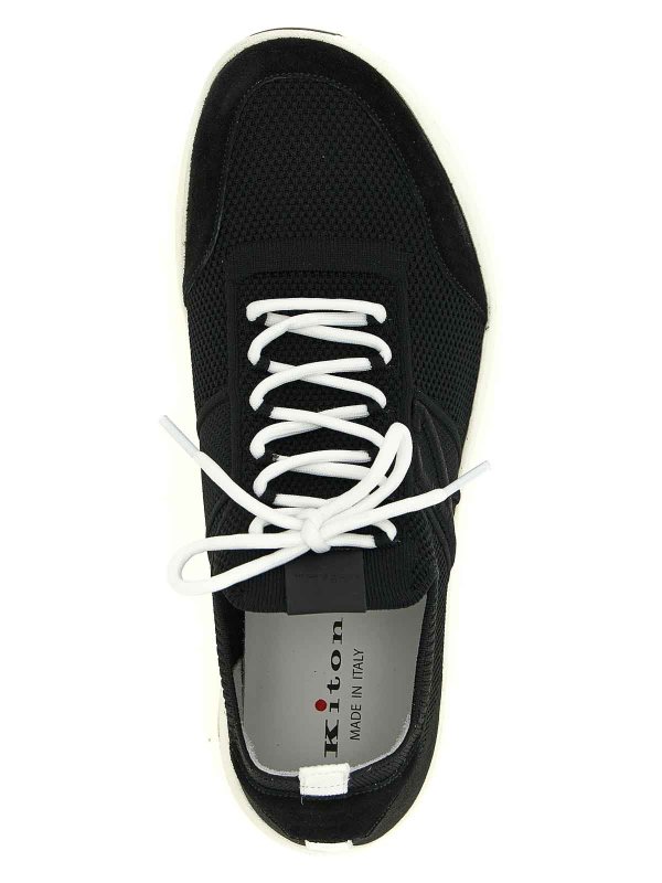 Technical cotton sneakers shop online: KITON