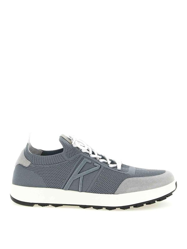 KITON: Sneaker - Sneaker - Grau