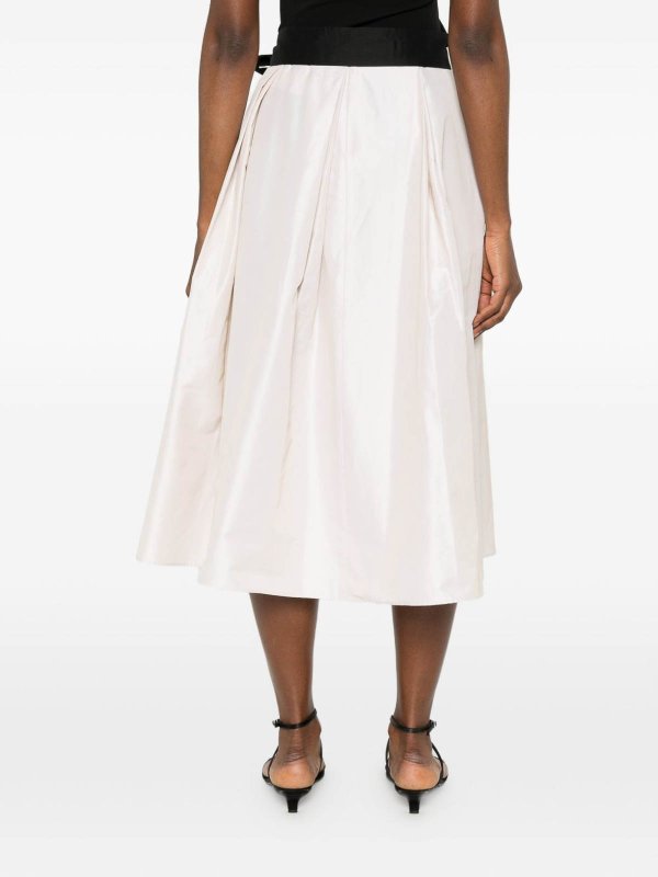 The Best Shops S MAX MARA: Knielange und Midi Röcke - Midirock - Beige