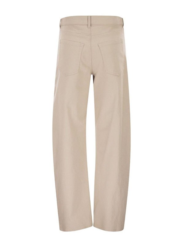 S MAX MARA: ストレートジーンズ online - ストレートジーンズ - ベージュ