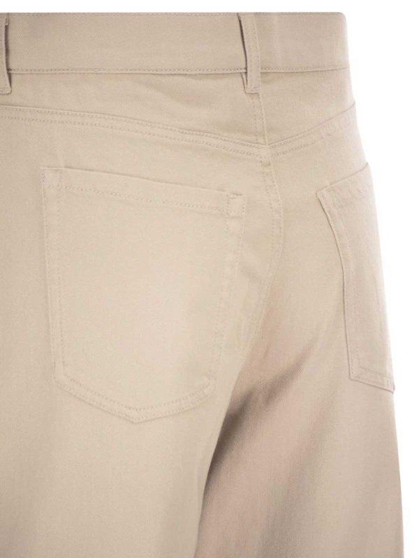 ストレートジーンズ - ベージュ shop online: S MAX MARA