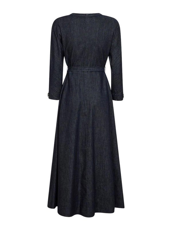 S MAX MARA: ニーレングスドレス online - 膝丈ドレス - ブルー