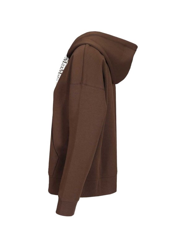 The Best Shops S MAX MARA: Sudaderas y suéteres - Sudadera - Marrón