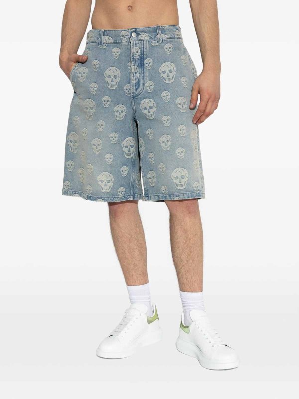 ALEXANDER MCQUEEN: Shorts online - Short - Bleu
