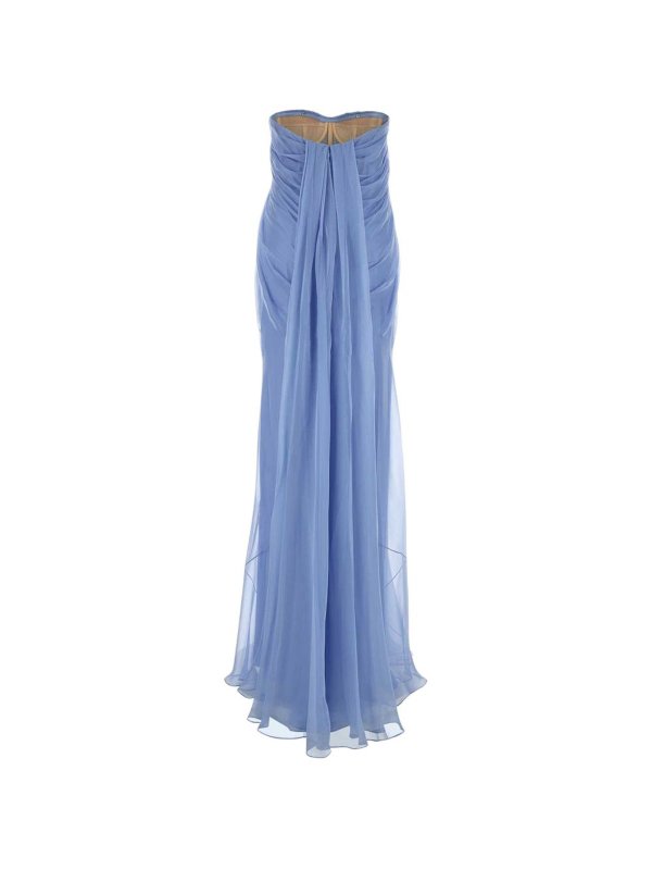 ALEXANDER MCQUEEN: Abendkleider online - Abendkleid - Blau