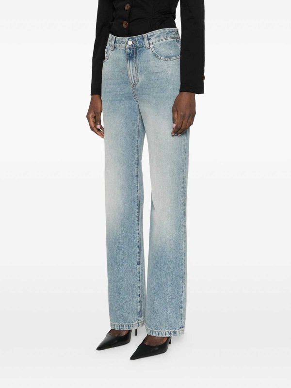 Vaqueros Rectos - Azul shop online: ALEXANDER MCQUEEN