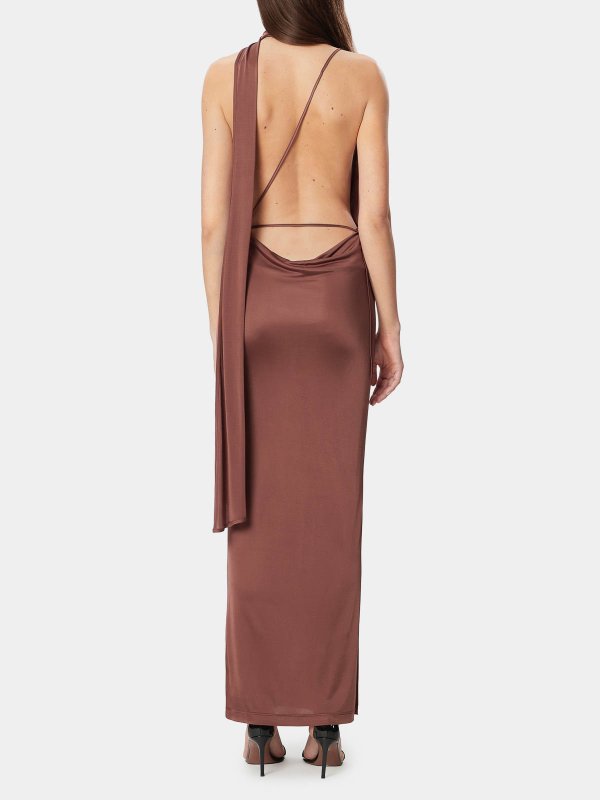 AMAZUÌN: Vestidos largos online - Vestido Largo - Marrón
