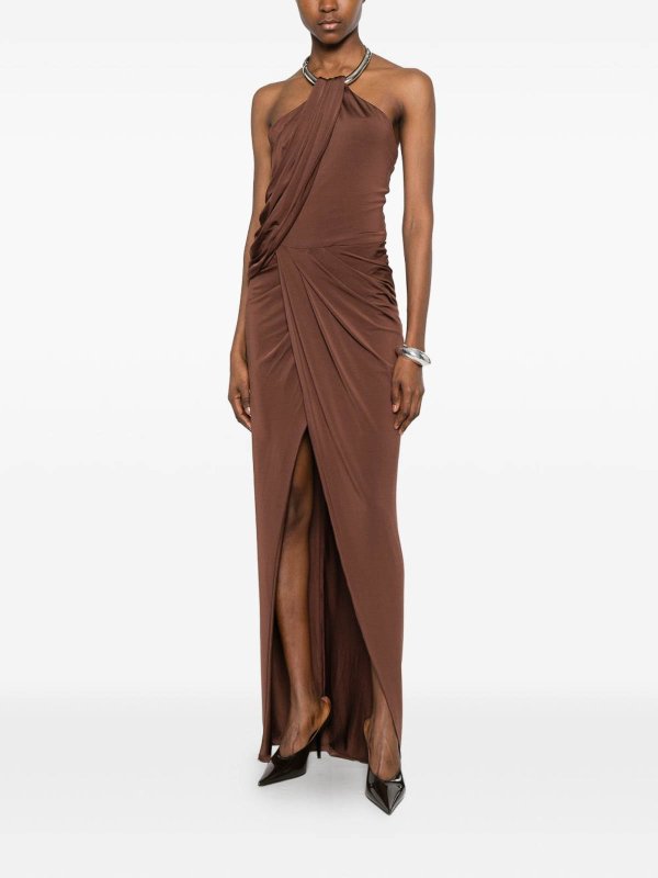 Amen: Maxi robe online - Maxi Robe - Marron