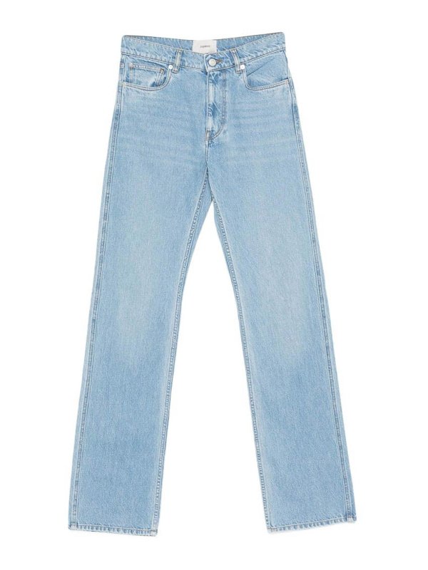 COPERNI: Jeans à jambe droite - Jean Droit - Bleu