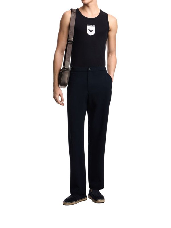 EMPORIO ARMANI: トップス＆タンクトップ online - トップ/タンクトップ - 黒