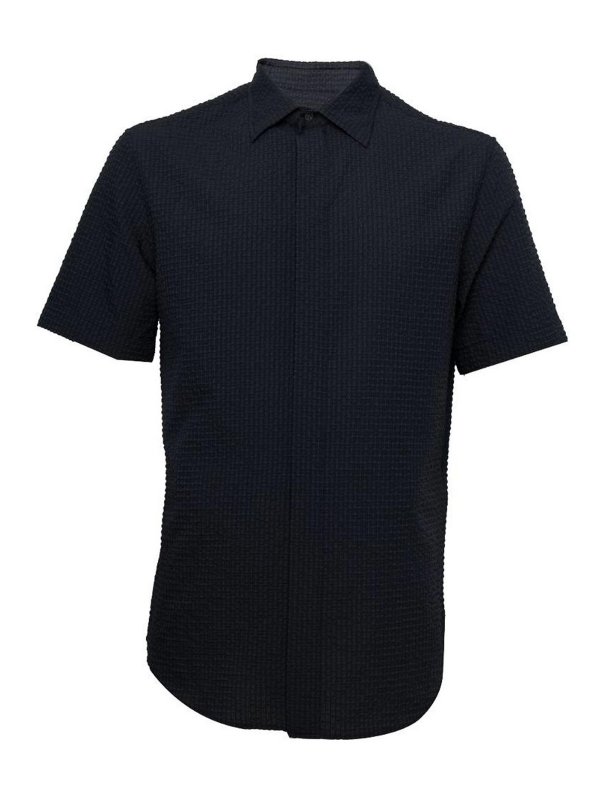 EMPORIO ARMANI: シャツ - シャツ - グレー