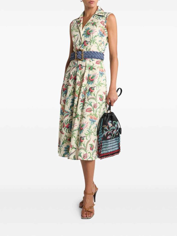 ETRO: Vestidos media pierna online - Vestido Midi - Blanco
