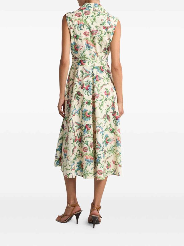 The Best Shops ETRO: Vestidos media pierna - Vestido Midi - Blanco