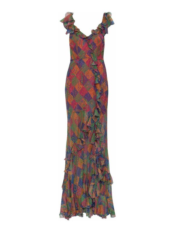 ETRO: maxi dresses - Long Dress