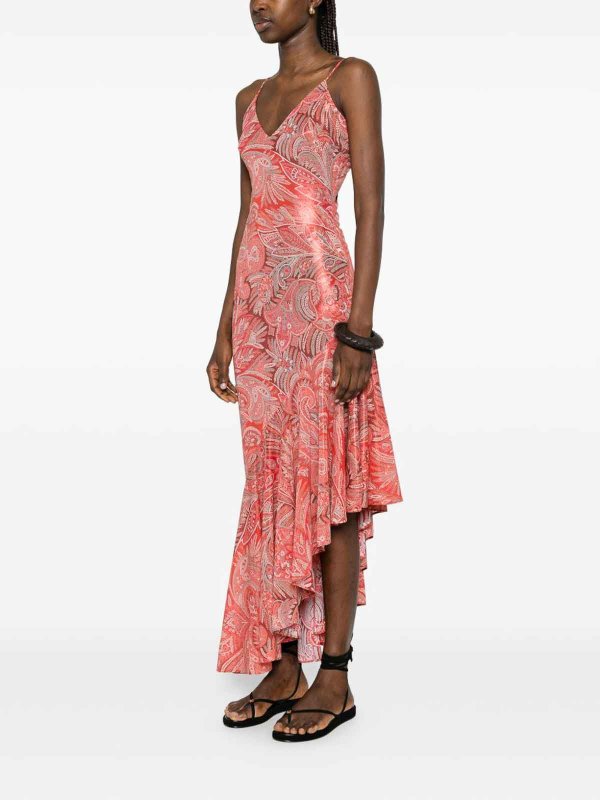 The Best Shops ETRO: Maxikleider - Maxikleid - Nude