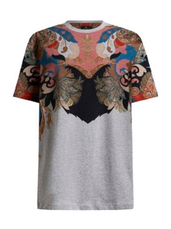 ETRO: T-shirts - T-Shirt - Beige