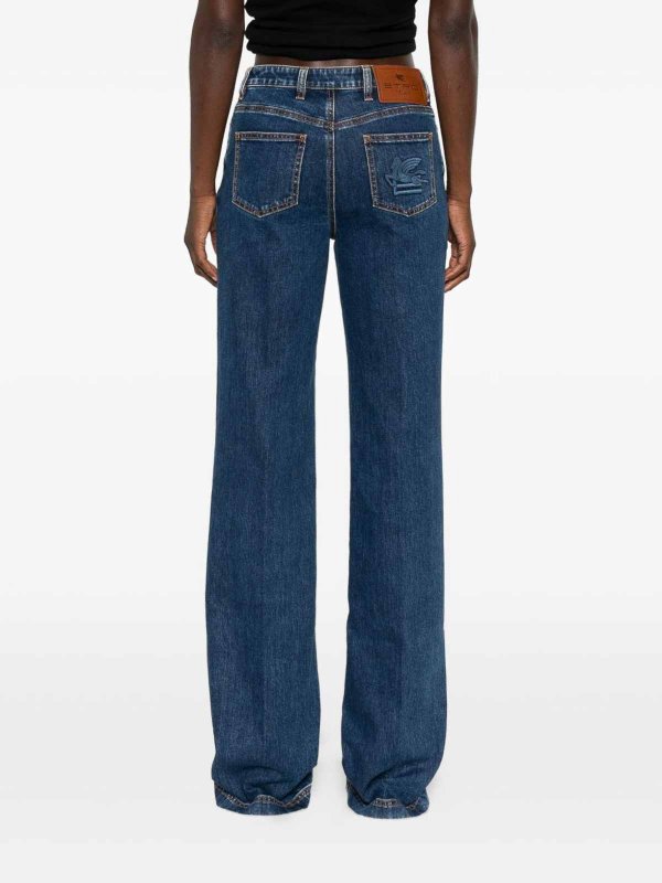 The Best Shops ETRO: Straight Leg Jeans - Straight Leg Jeans - Blau