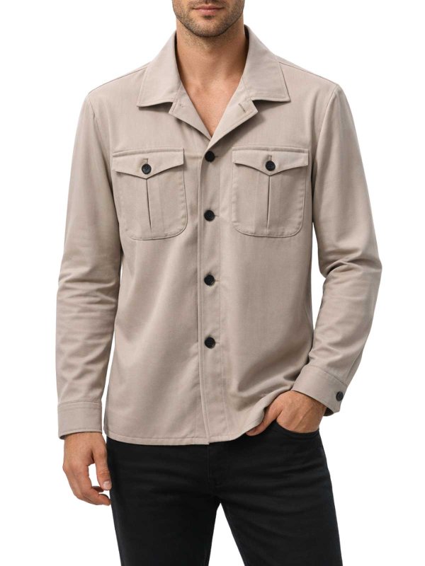 FRANZESE COLLECTION: シャツ online - シャツ - ベージュ