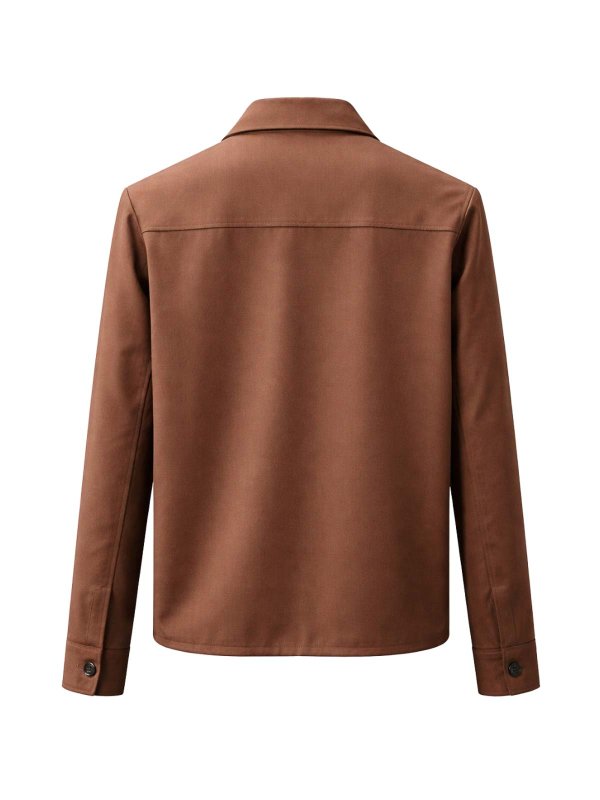 シャツ - ブラウン shop online: FRANZESE COLLECTION