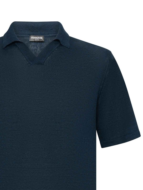 The Best Shops FRANZESE COLLECTION: ポロシャツ - ポロシャツ - ブルー