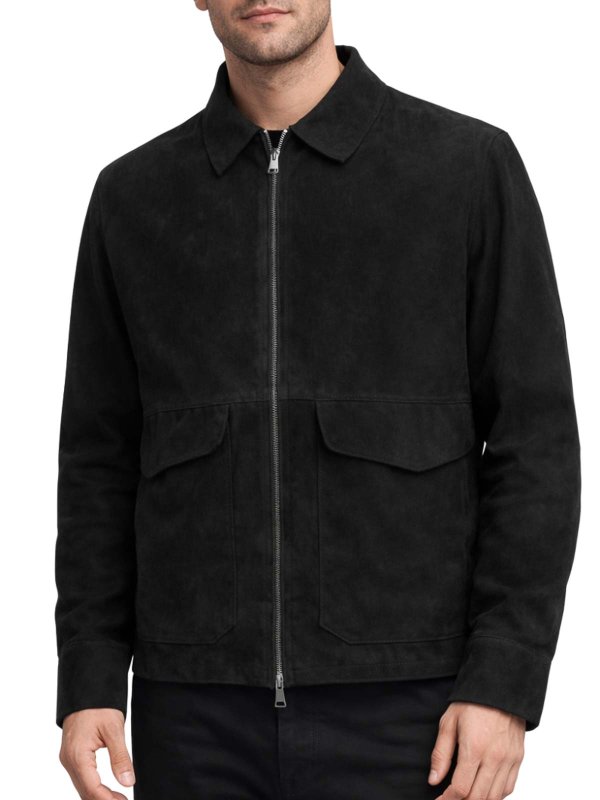 The Best Shops FRANZESE COLLECTION: レザージャケット - レザージャケット - ブルー