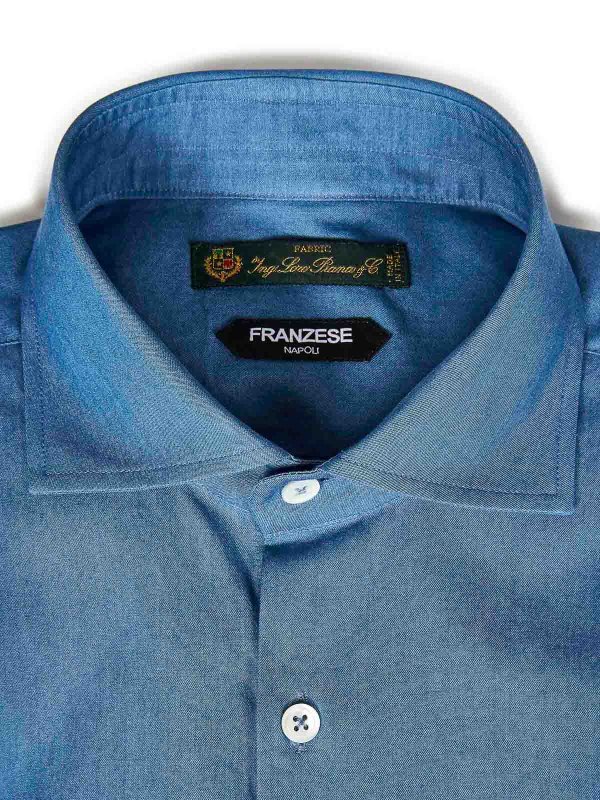 The Best Shops FRANZESE COLLECTION: シャツ - シャツ - ブルー