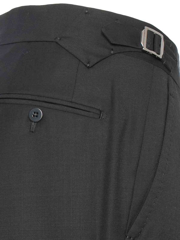 FRANZESE COLLECTION buy online テーラードパンツ - 黒