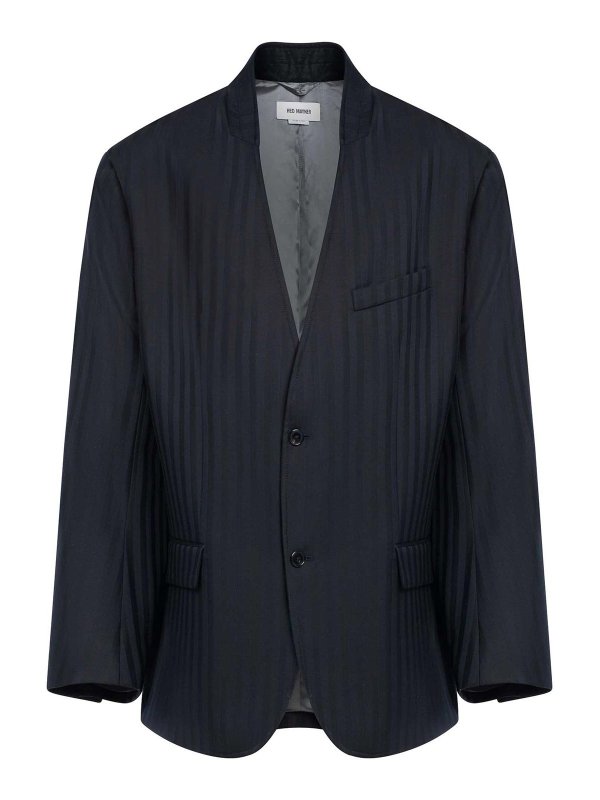HED MAYNER: Blazer - Blazer - Azul