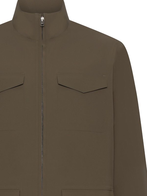 Lightweight High-Necked Jacket shop online: HERNO