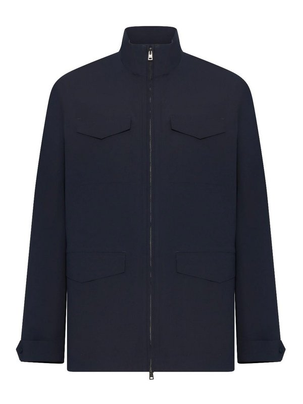HERNO: Casualjacken - Casualjacke - Dunkelblau