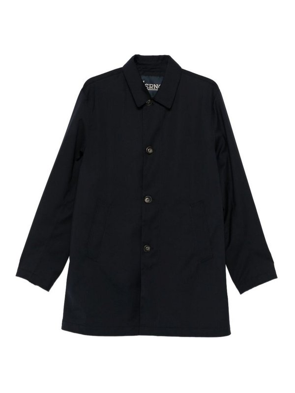 HERNO: Gabardinas - Gabardina - Azul