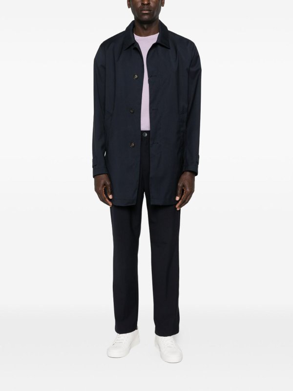 HERNO: Gabardinas online - Gabardina - Azul