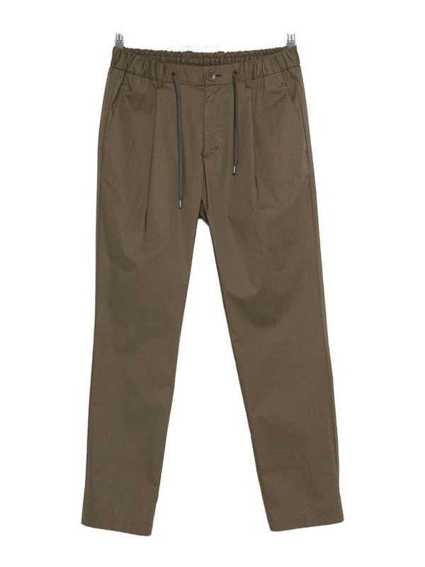 HERNO: Pantalons casual - Pantalons Décontractés - Vert