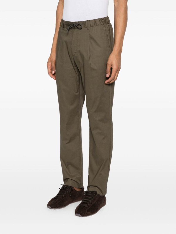 HERNO: Pantalons casual online - Pantalons Décontractés - Vert