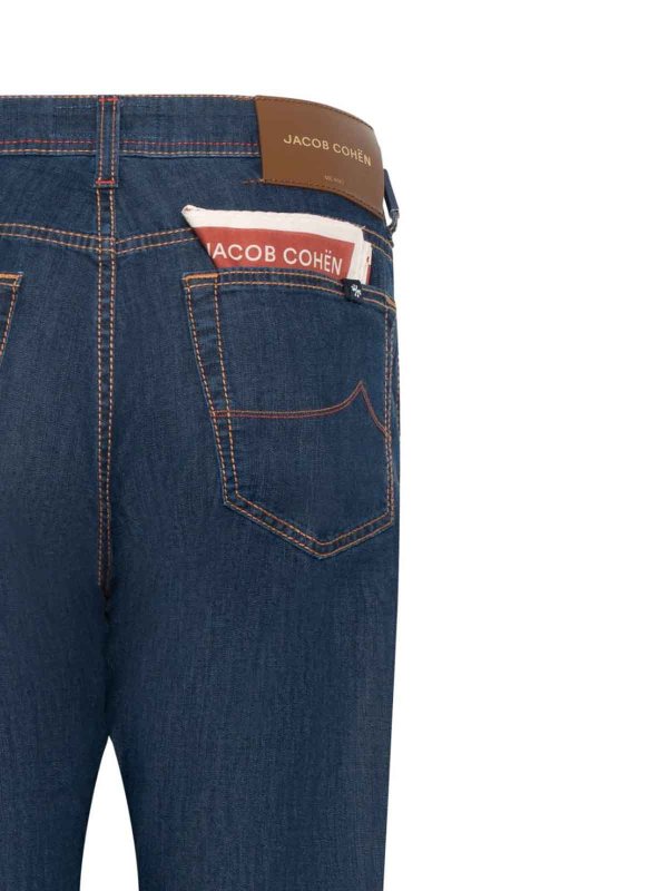 The Best Shops JACOB COHEN: ストレートジーンズ - ストレートジーンズ - ブルー