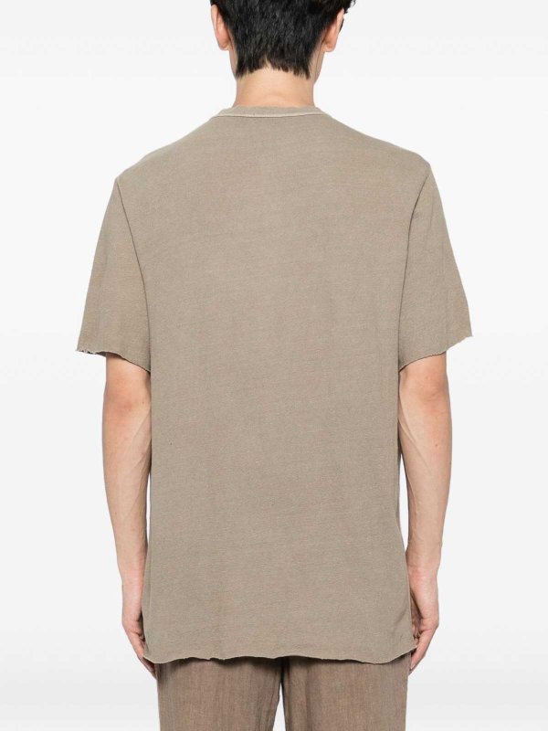The Best Shops JAMES PERSE: T-shirts - T-Shirt - Beige