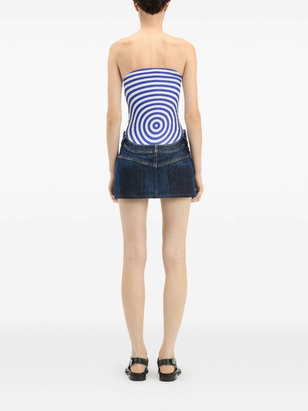 The Best Shops JEAN PAUL GAULTIER: ミニスカート - ミニスカート - ブルー