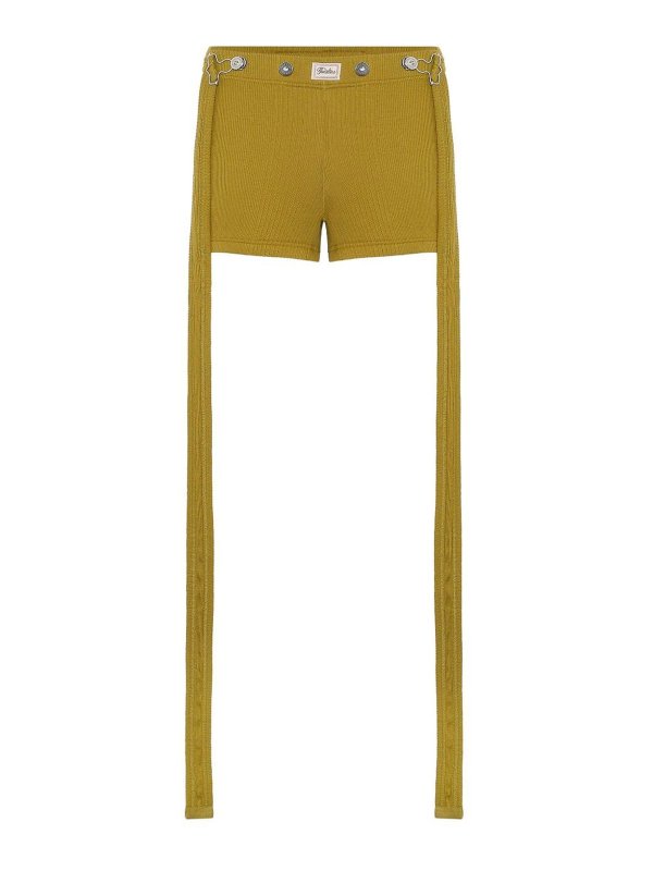 JEAN PAUL GAULTIER: トラウザーショーツ - ショートパンツ - 緑