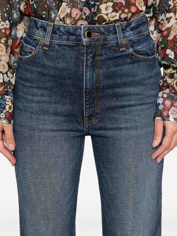 KHAITE buy online Vaqueros Rectos - Azul