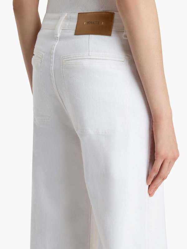 KHAITE buy online ストレートジーンズ - 白